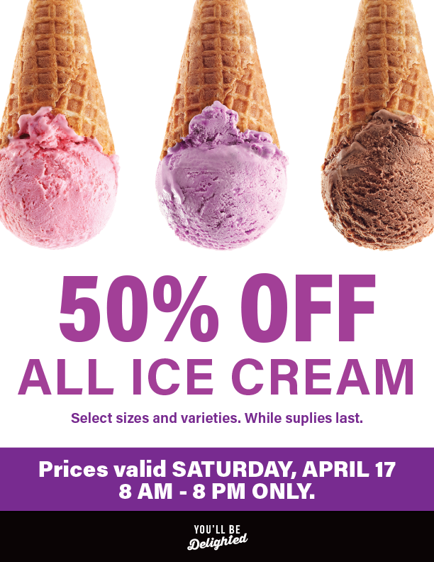 Ice Cream Sale