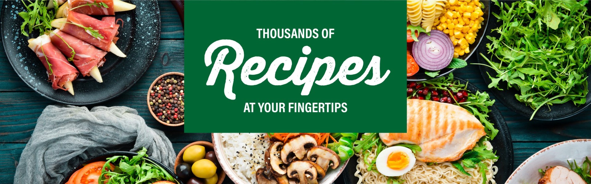 Thousands of recipes at your fingertips!